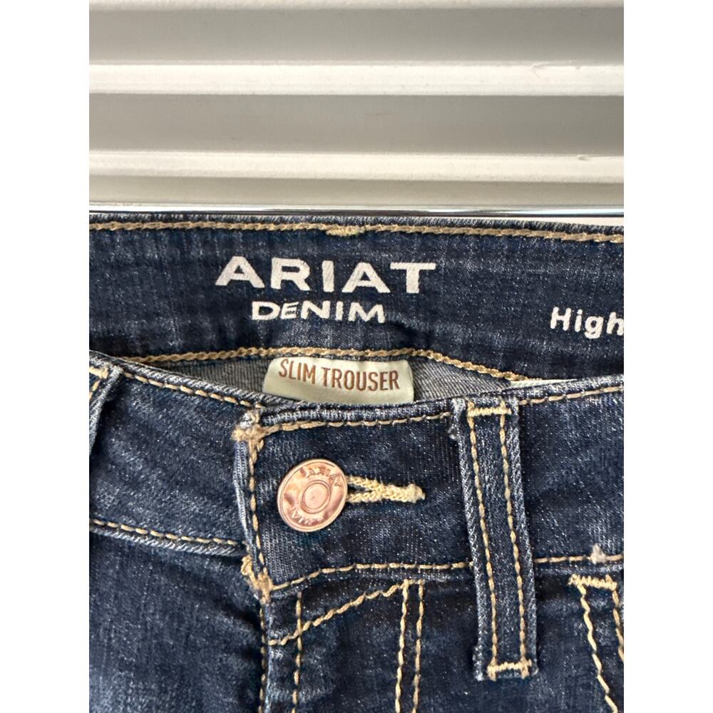 ARIAT Women's Ariat Rascal Slim Trouser Ella Wide Leg Jean Size 28 *EUC - Picture 9 of 14